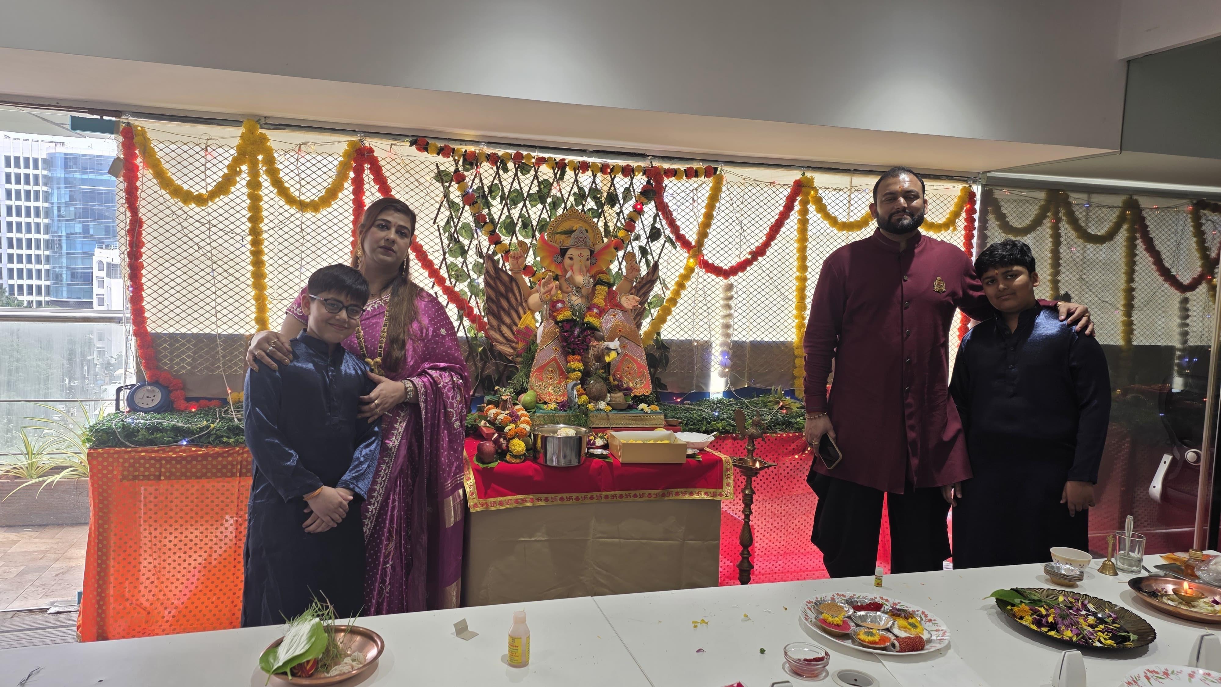 Ganesh Chaturthi Celebration